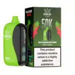 Crown Bar Al Fakher 50000 Puffs Cloud Box Watermelon Kiwi UAE